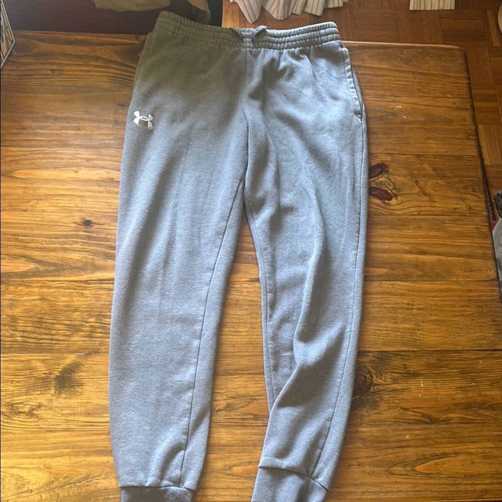 Under Armour Kids Light Gray Sweatpants